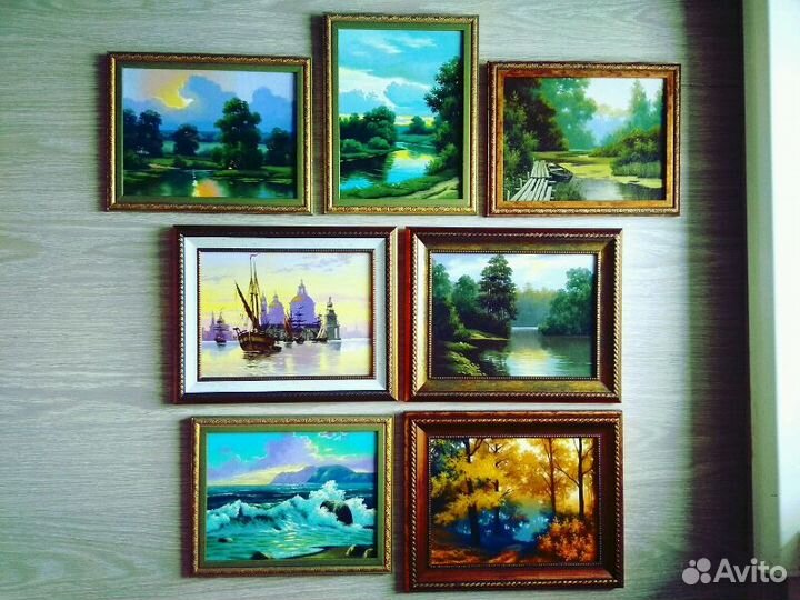 Коллекция живописи. Картины (холст, масло)