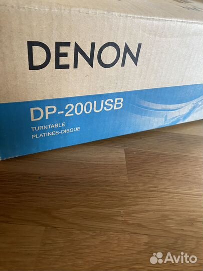 Виниловый проигрыватель Denon dp200usb