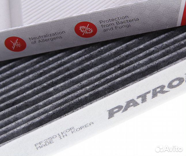 Фильтр воздушный салона hyundai Santa Fe (18) угол