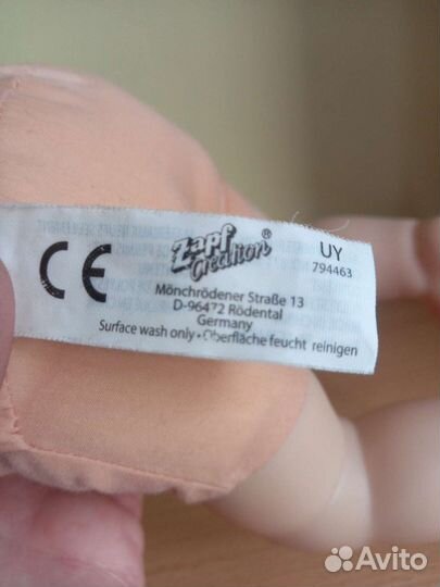 Кукла беби Анабель