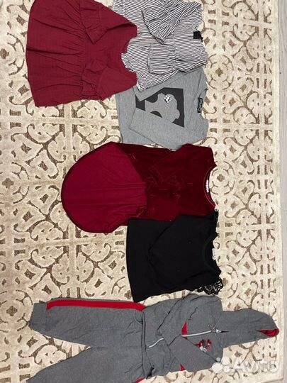 Детские вещи пакетом для девочки 80-86