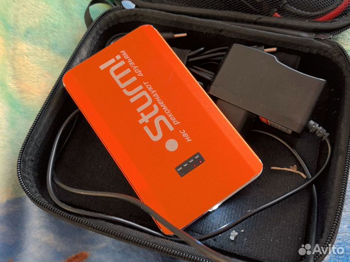 Powerbank пусковое устройство sturm