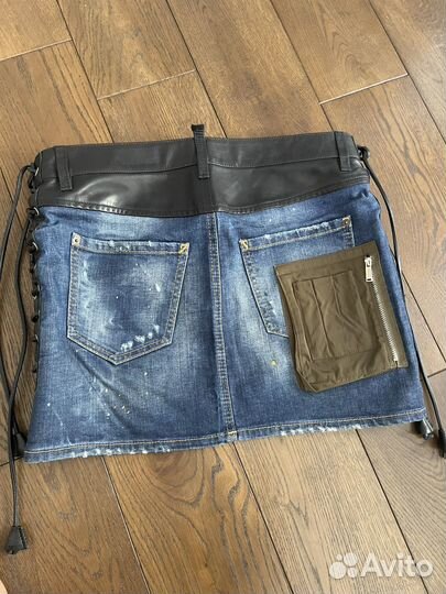 Джинсовая юбка dsquared оригинал