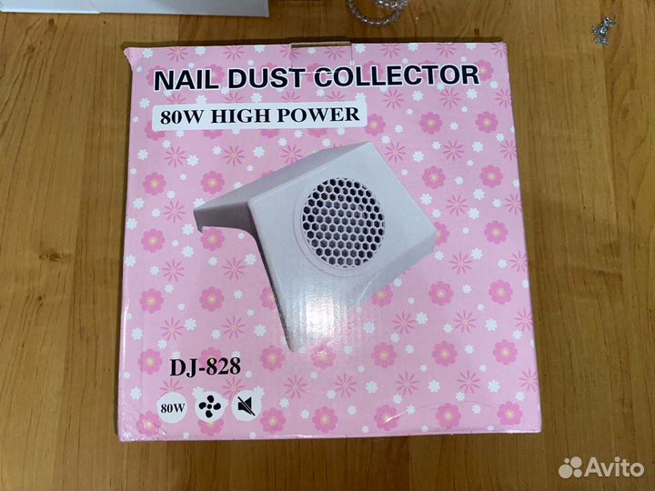 Nail dust collector Пылесос для маникюра