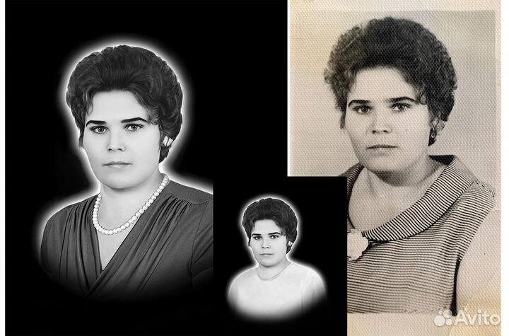 Фото на памятник. Восстановление и улучшение фото