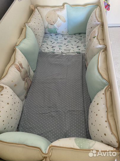 Бортики в детскую кроватку