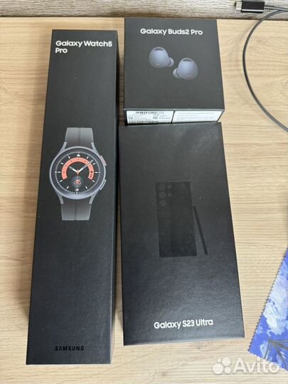 Смарт часы samsung galaxy watch 5 pro