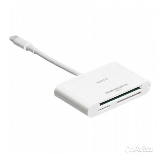 Кардридер FB OTG21 Apple Lightning - SD/MicroSD/CF