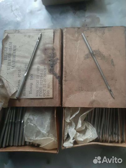 Иглы для швейных машин СССР