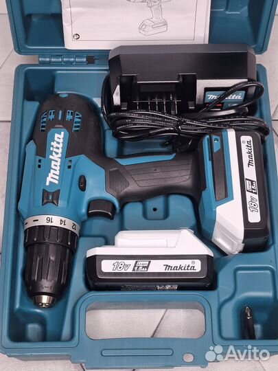 Шуруповёрт Makita 18 В DF488DWE (оригинал, новый)