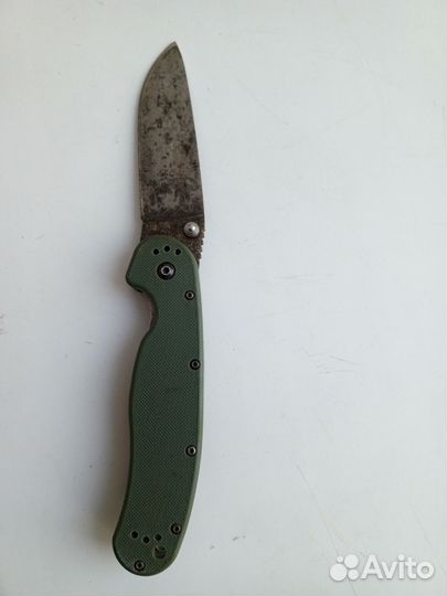 Складной нож Ontario RAT-1 сталь AUS-8 Satin