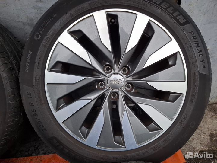 Колеса audi оригинал 225/55/18 5/112 лето