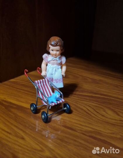 Коляска мини Колясочка для пупсика куклы