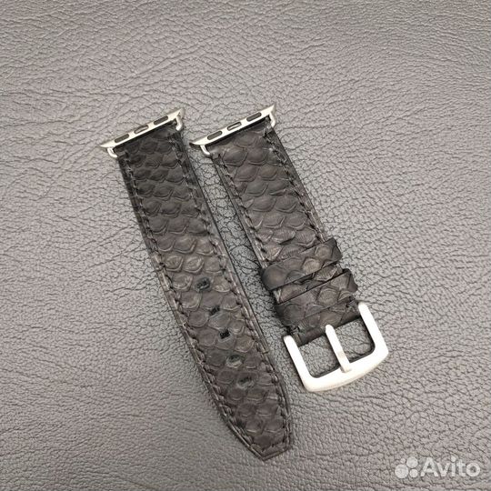 Ремешок для часов Apple watch из кожи питона