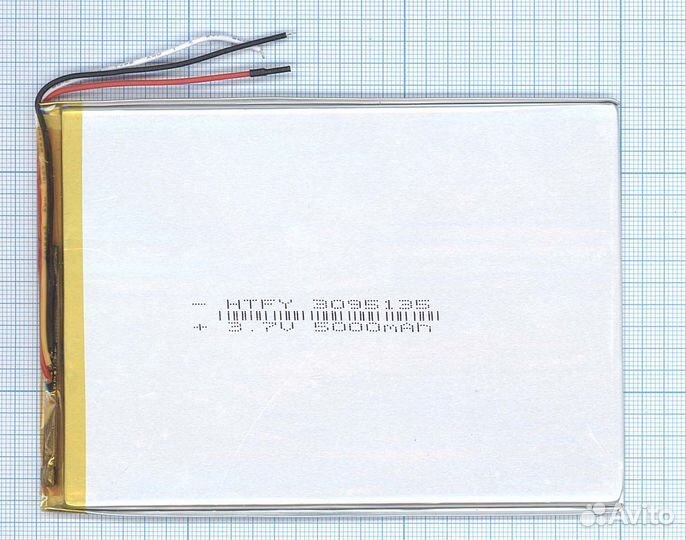 Аккумулятор Li-Pol (батарея) 3*90*135мм 3pin 3.7V