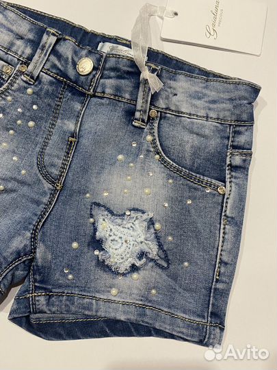 Шорты джинсовые для малышки Gaialuna 18 мес