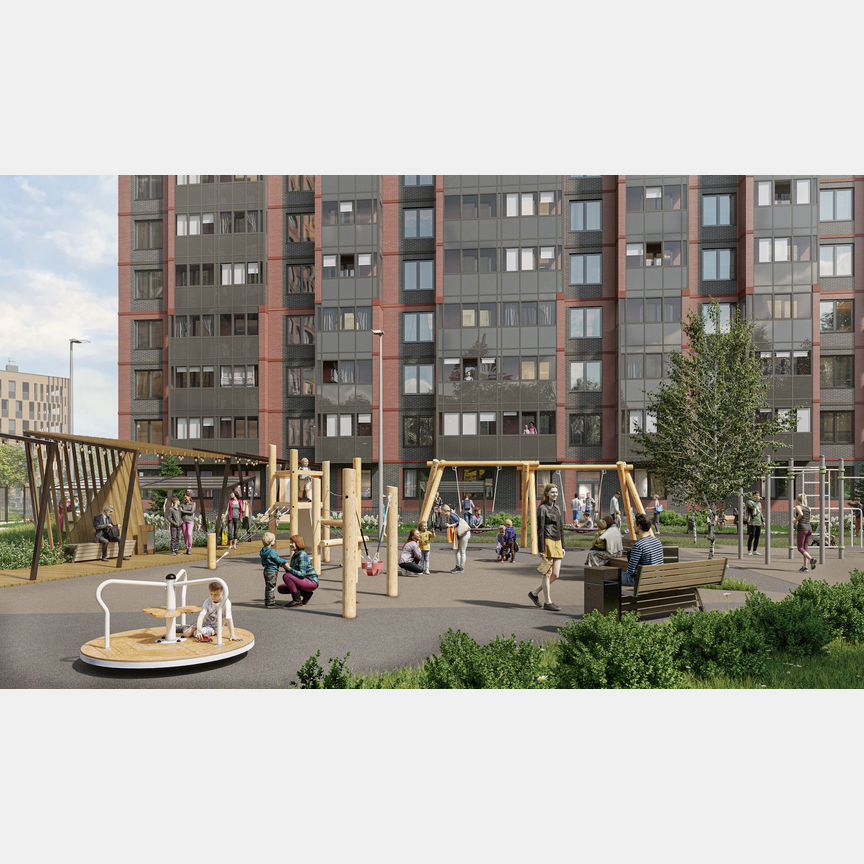 1-к. квартира, 40,9 м², 3/24 эт.