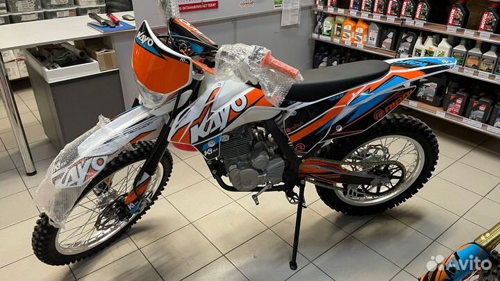 Мотоцикл кроссовый kayo K1 250MX 21/18 (2022 г.)