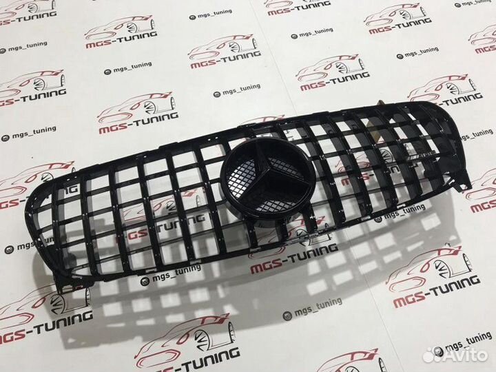 Решетка GLA GT-Style Black 16-н.в. + AMG