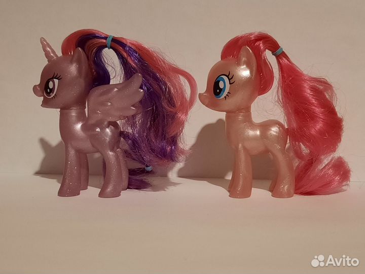 My little pony. Twiling Sparkle and Pinki pie
