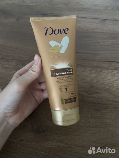 Лосьон для тела Dove Сияние лета автозагар 200 мл