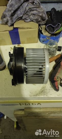 Мотор печки ниссан