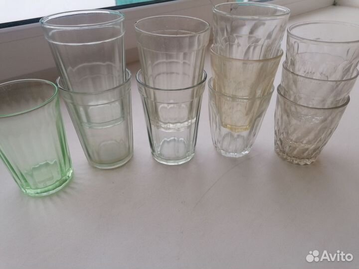Хрустальные бокалы, стаканы, рюмки СССР