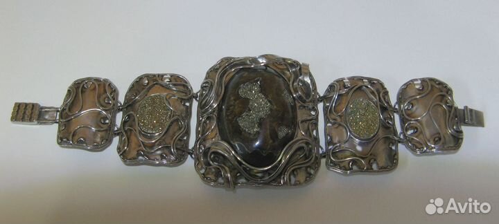 Браслет бижутерия с камнем (341)