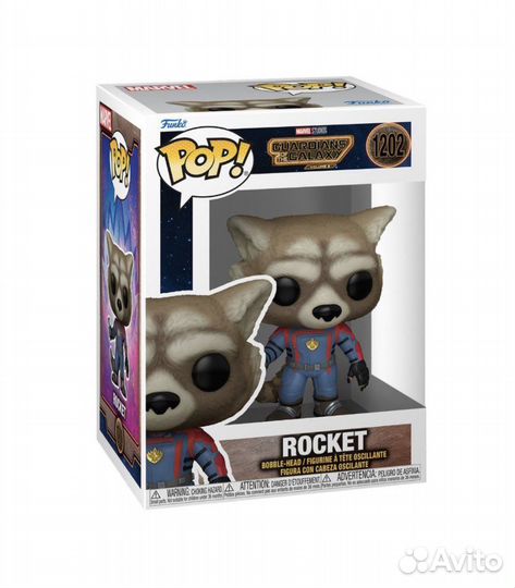 Funko Pop Marvel Guardians Of Galaxy 3 Rocket