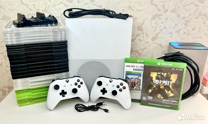 Xbox One S + Игры 947 и Доставка