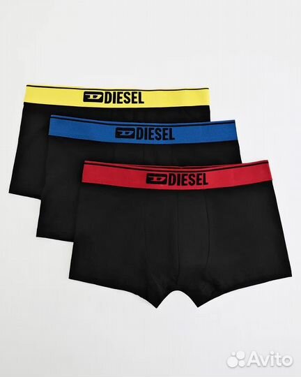 Комплект трусов боксеры Diesel, 3 шт., оригинал