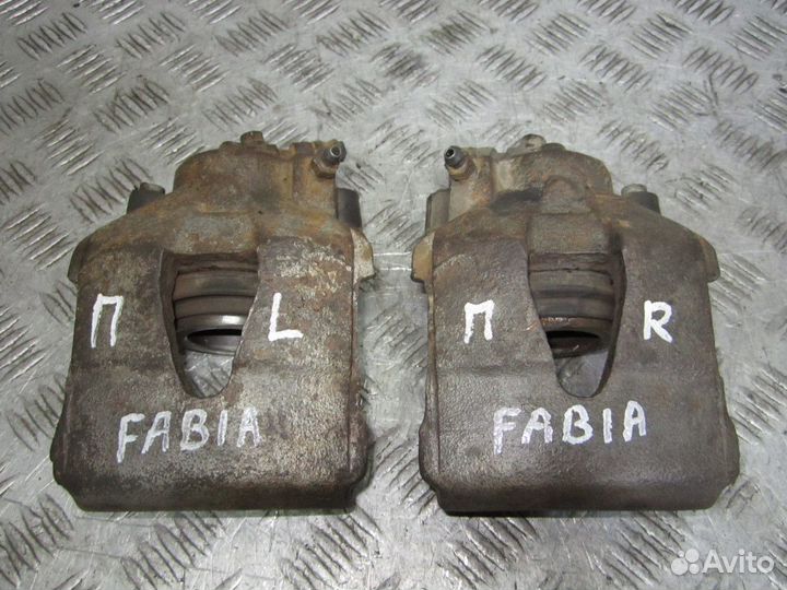 Суппорт тормозной передний Skoda Fabia 1999-2007