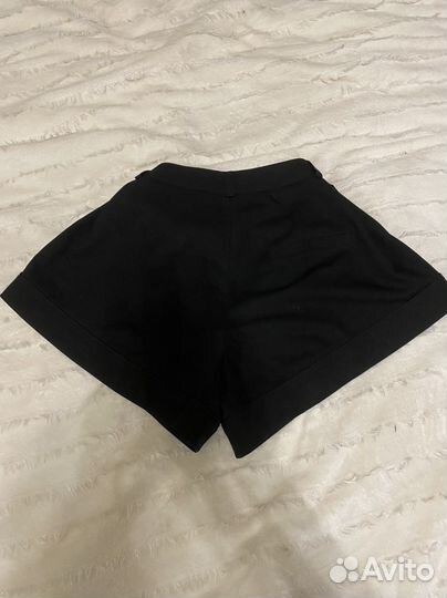 Шорты top top M брючные летние классические черные