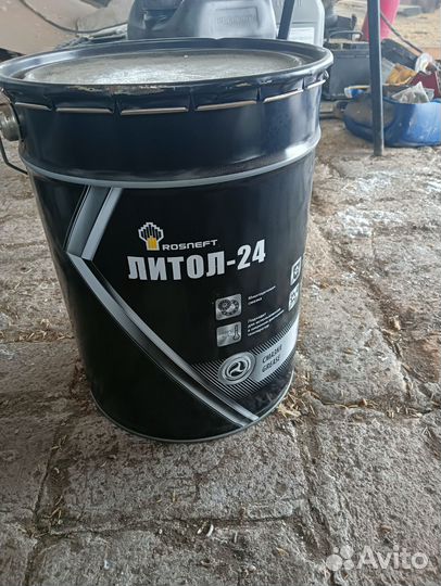 Смазка литол 24 18 кг