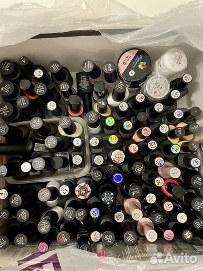 Набор гель лаков баз и гелей для маникюра