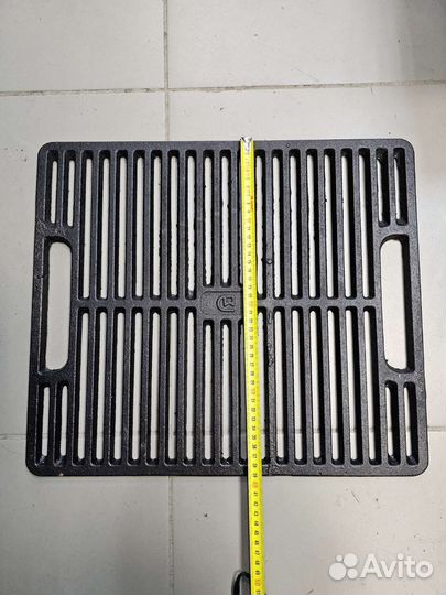Решетка-гриль чугунная 46на40см