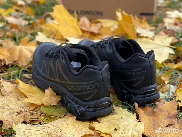 Кроссовки Salomon xt 6 gore tex черные