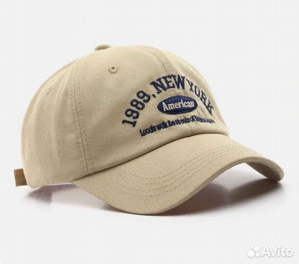 Бейсболка кепка ретро стиль 80х New York 1989 лето