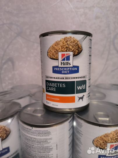 Влажный корм Hill's Диета для собак W/D 370 г