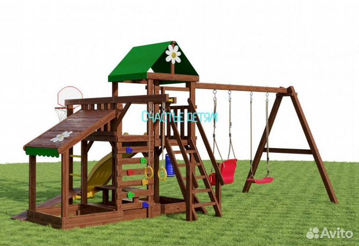 Детская площадка с доставкой до дачи