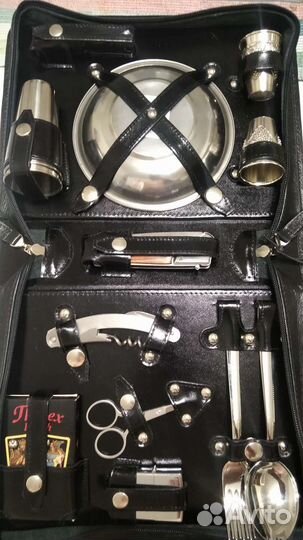 Набор дорожный из кожи