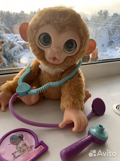 Обезьянка,набор доктора, набор Playdoh