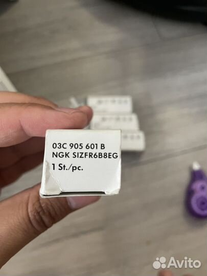 Оригинальные свечи VAG