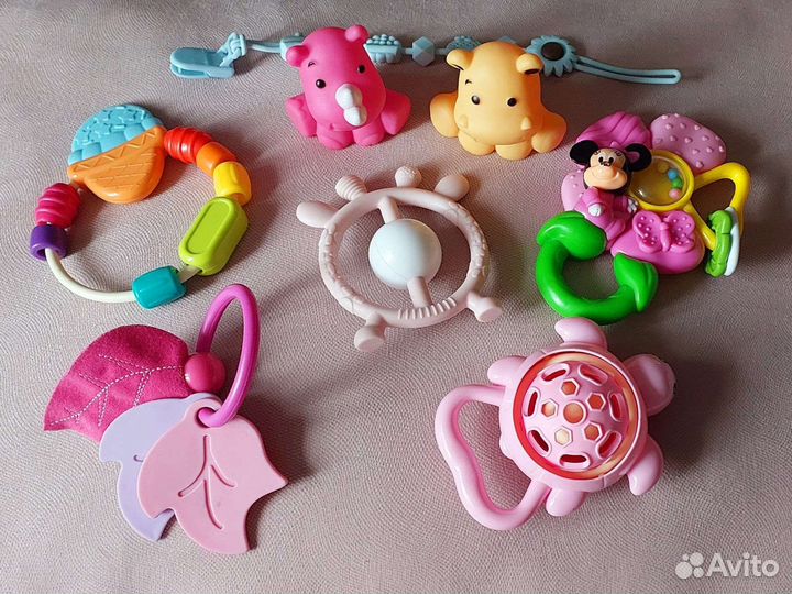 Погремушки для девочки
