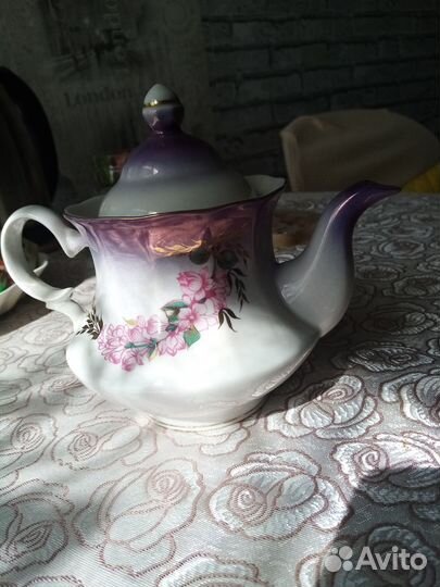 Чайники фарфоровые СССР
