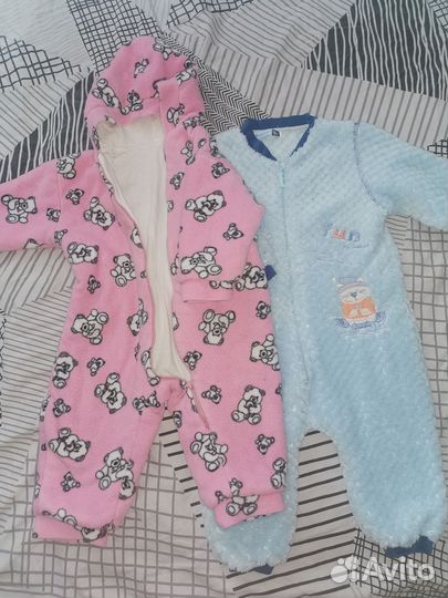 Одежда, комбинезоны и обувь для девочки 68-80