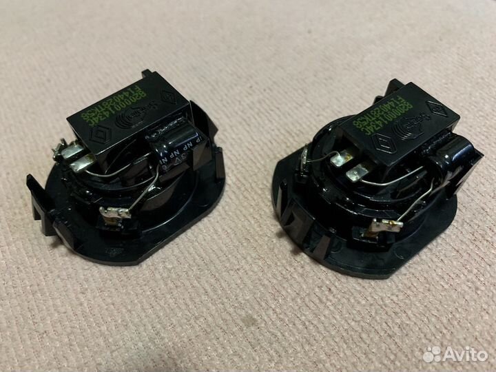 Штатные твитеры renault