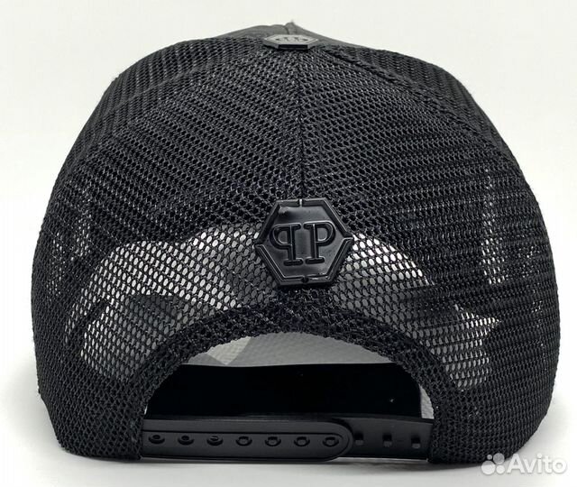 Кепка Philipp Plein (Филипп Плейн) цвет чёрный