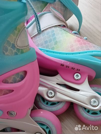 Ролики детские раздвижные 30-33