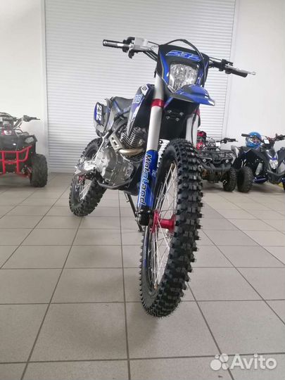 Мотоцикл кросс XT300 HS (175FMM) (BB-300cc) синий